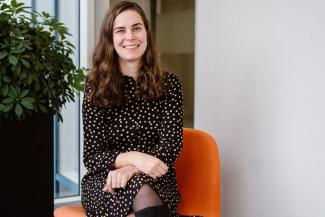 A portrait photo of our legal expert Maartje